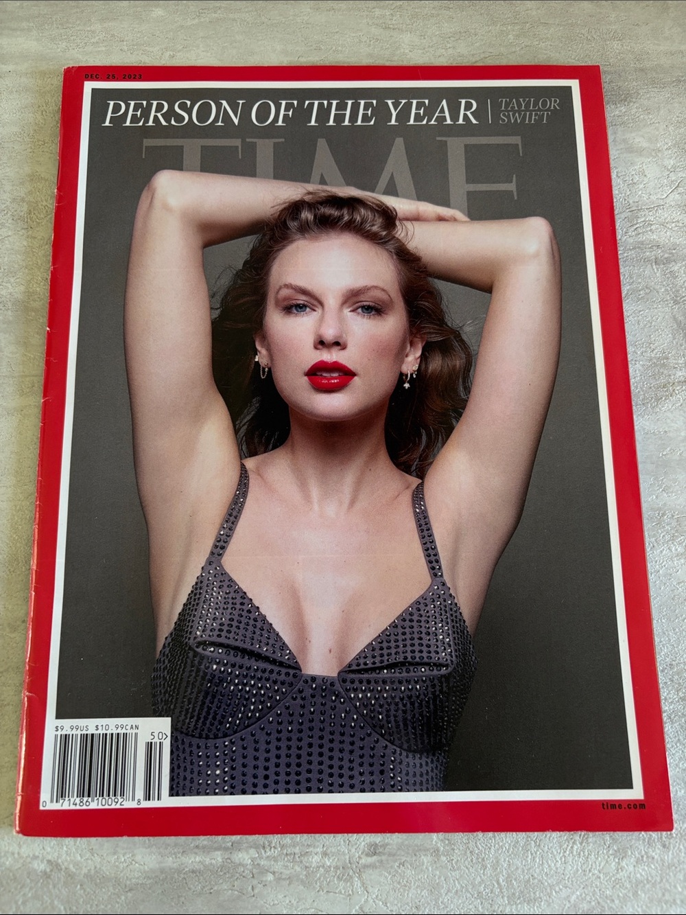 Time Magazine - Person of the Year Taylor Swift (Gray Cover)